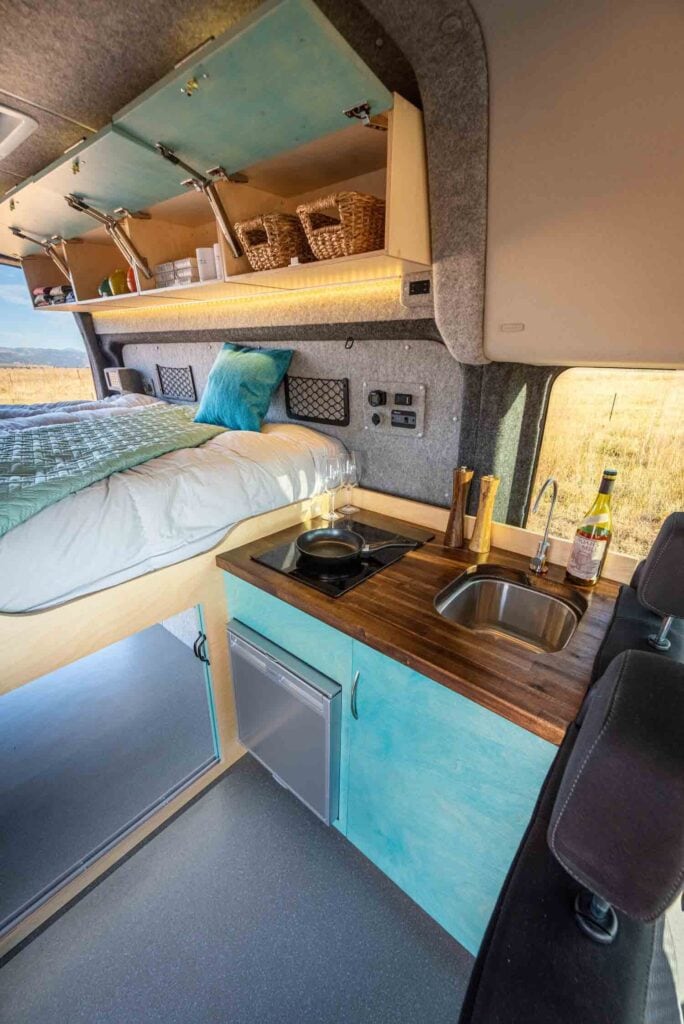 Ford transit crew van conversion