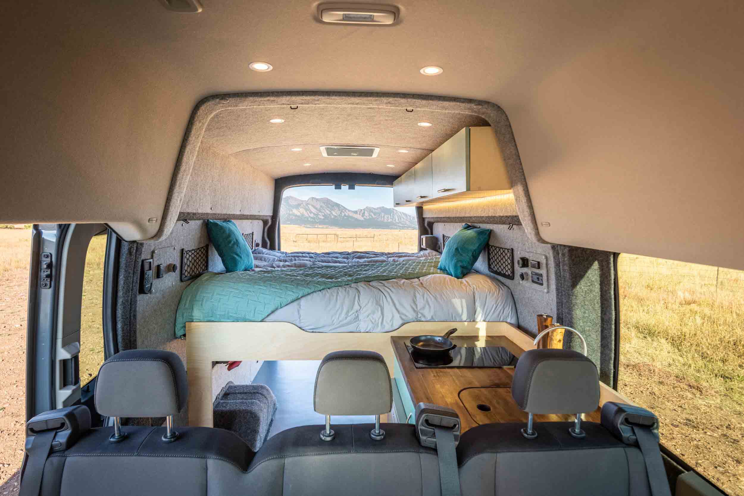 Crew sales van conversion