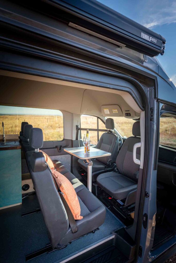 Ford transit crew van conversion