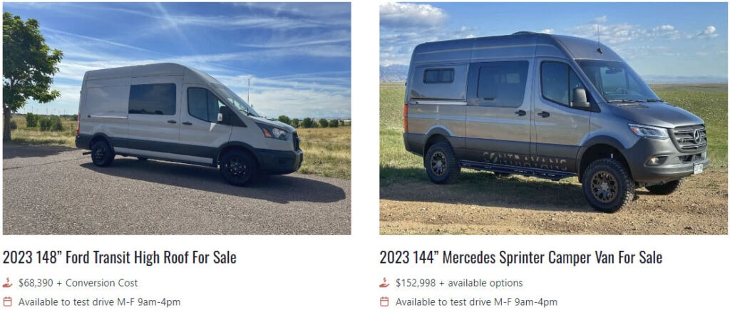 Ford Transit Converted Campervan Van For Sale
