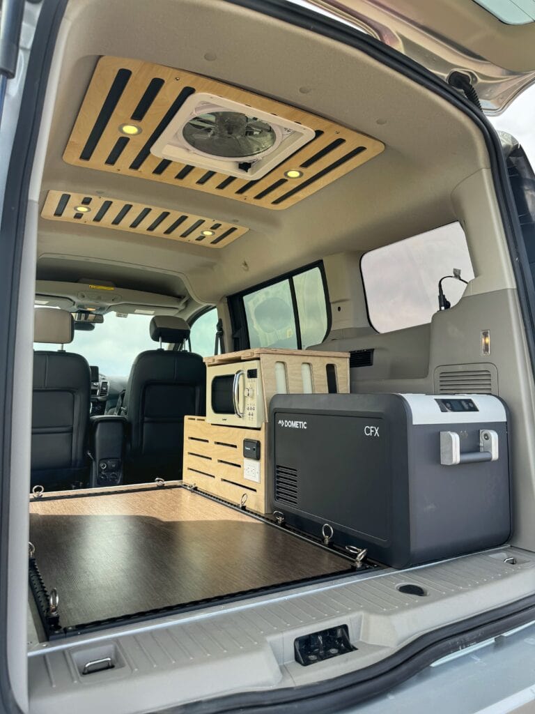 Transit Connect Campervan Interior View