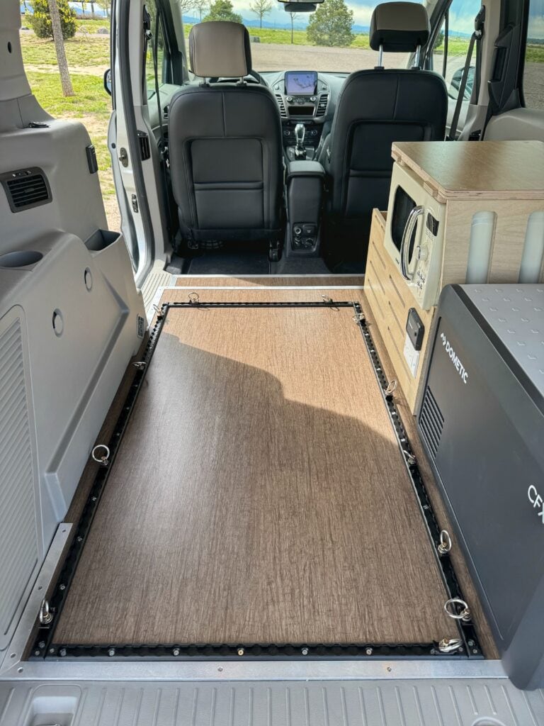 Transit Connect Campervan Interior Floor