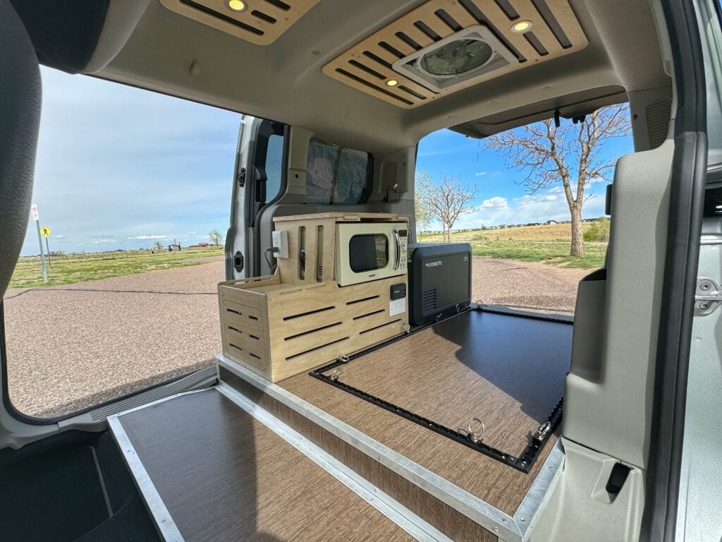 Transit Connect Campervan Interior