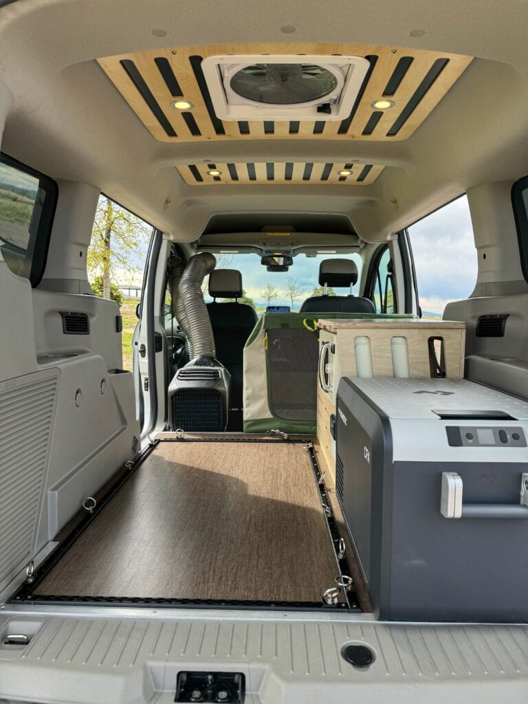 Transit Connect Campervan Interior