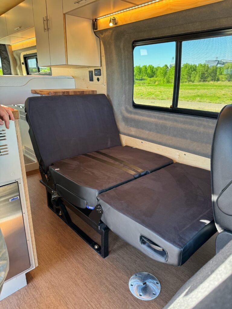 Extended Transit Trail Campervan Interior