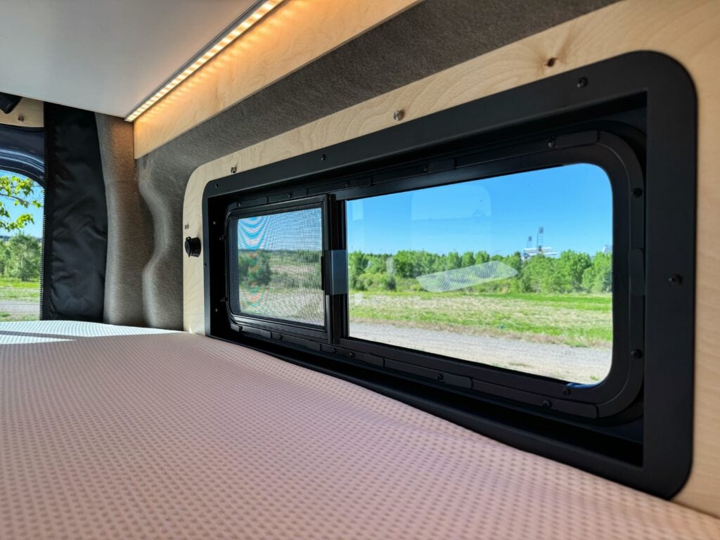 Extended Transit Trail Campervan Interior