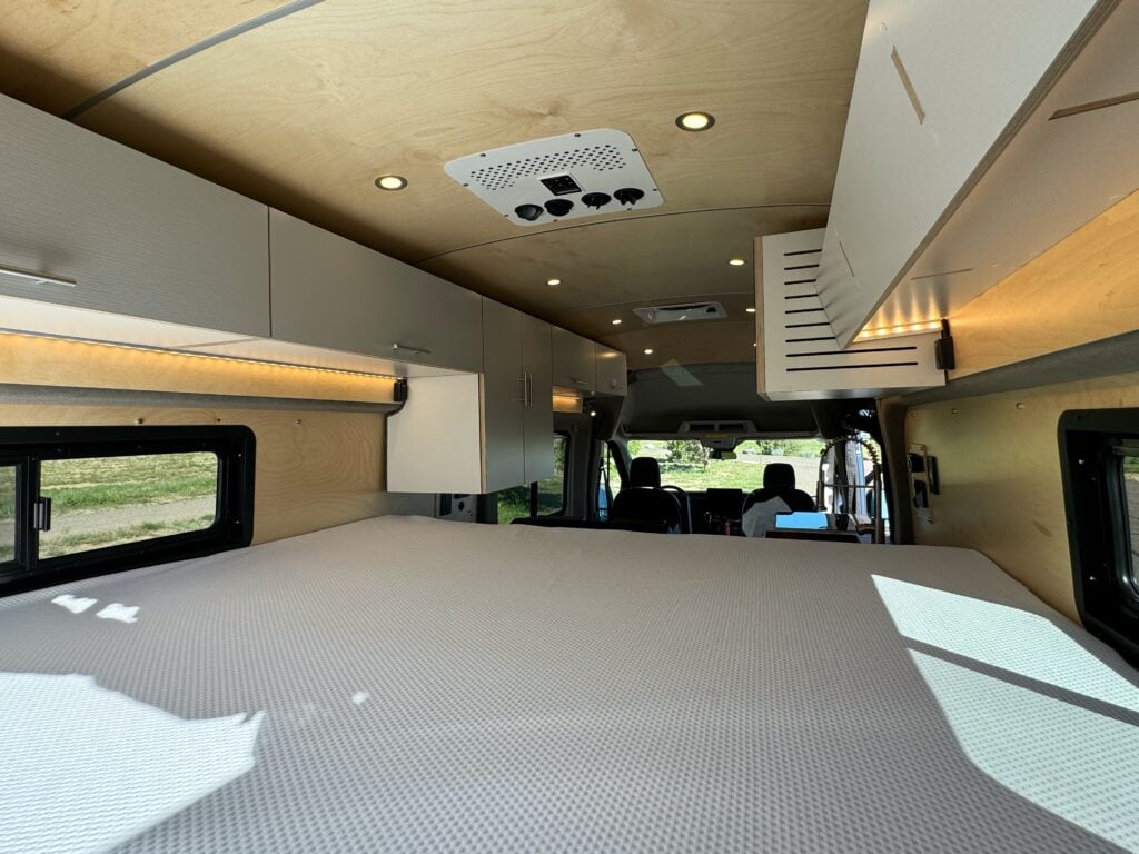 Extended Transit Trail Campervan Interior