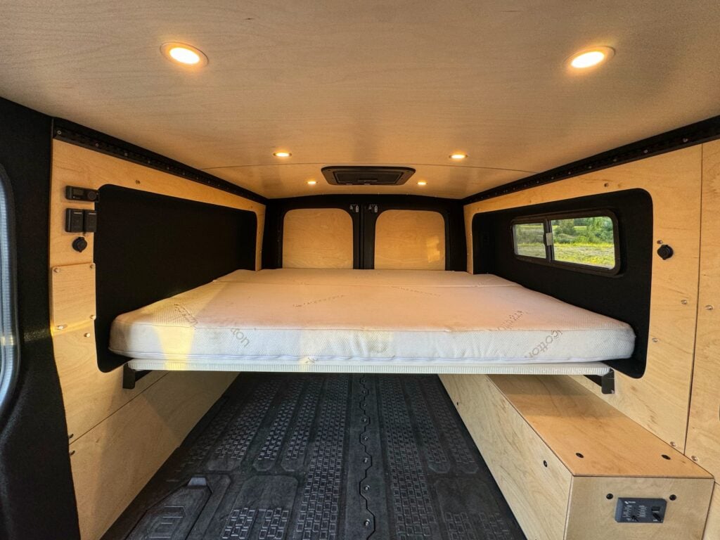 Sprinter Conversion Interior Bed