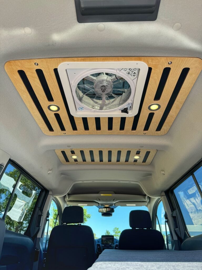 Ford Transit Connect Campervan Ceiling