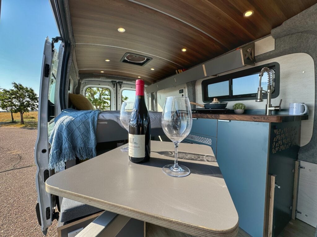 130 Transit Campervan Table