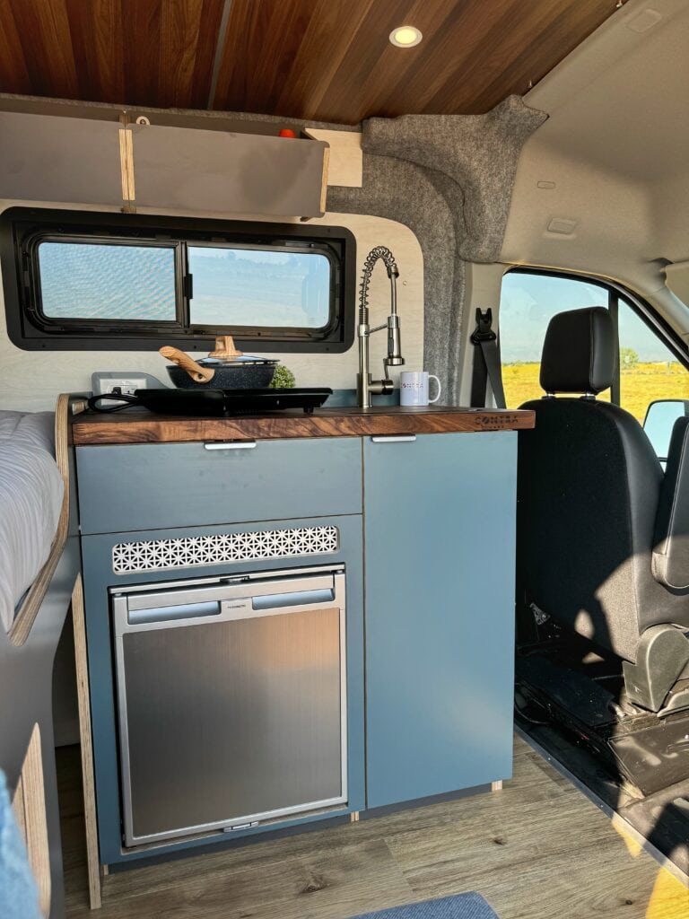 130 Transit Campervan Kitchen