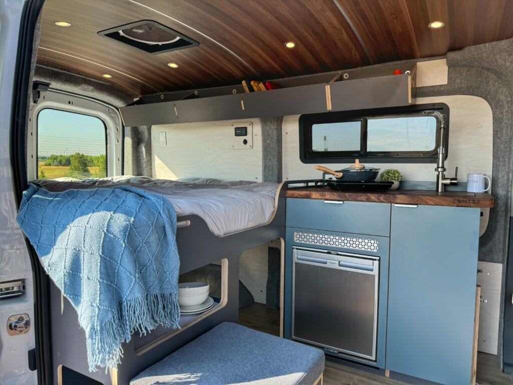 130" Transit Campervan Interior