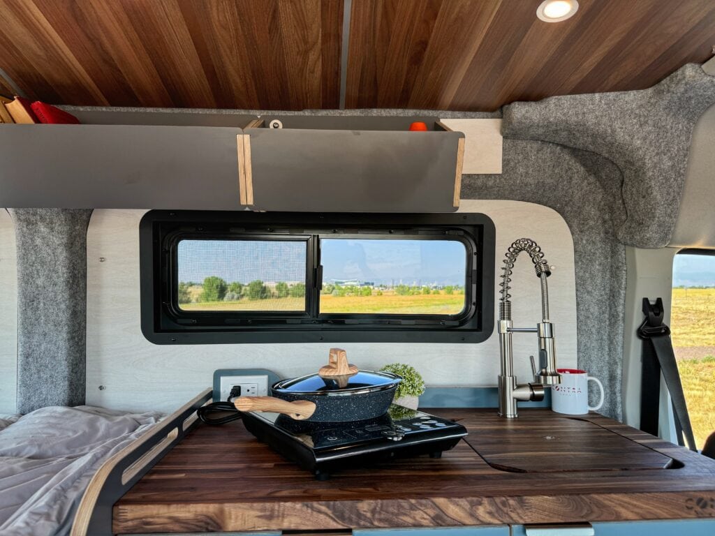 130 Transit Campervan Window