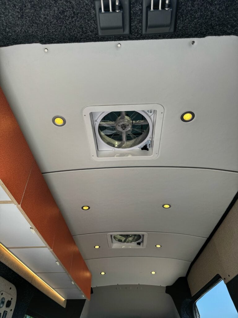 The Standard Campervan Conversion Ceiling