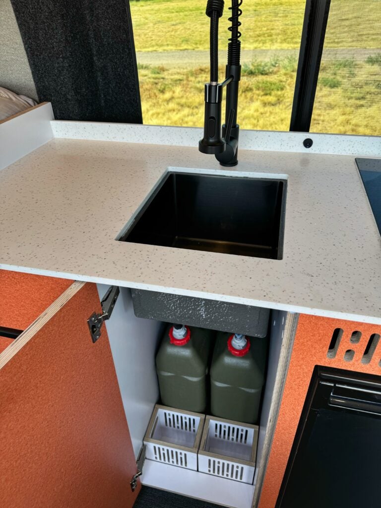 The Standard Campervan Conversion Sink