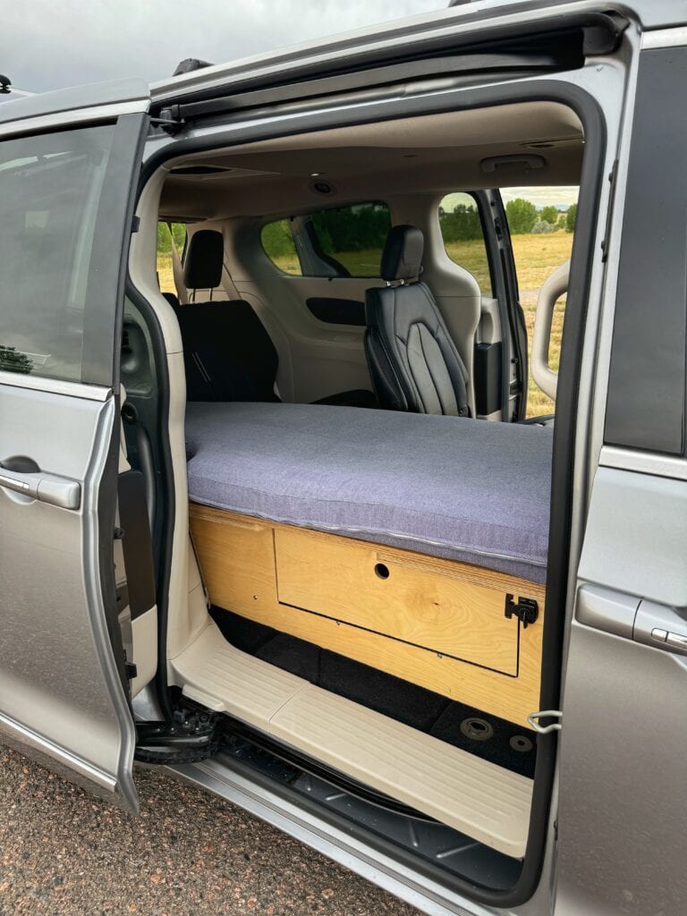 Chrysler Pacifica Campervan Interior