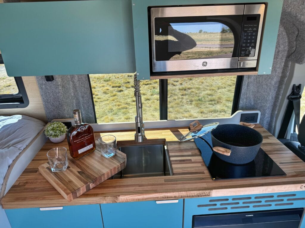 Transit Campervan Kitchen