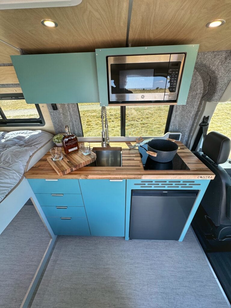 Transit Campervan Kitchen